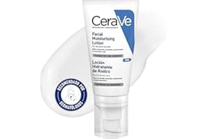 CeraVe, Loción Hidratante de Rostro PM, Para Piel Normal a Seca, Hidrata y Restaura la Barrera Protectora de la Piel, Enriquecida con Ceramidas Esenciales, Niacinamida y Ácido Hialurónico, 52ml