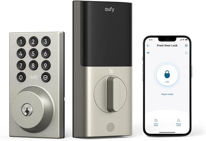 eufy Security Smart Lock C30, cerradura de puerta de entrada sin llave