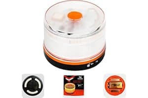 HIBRON EXTRASTAR Luz Emergencia Baliza V16 Homologada DGT con Geolocalización, Baliza Coche Conectada DGT 3.0, Datos Incluidos hasta 12/2038